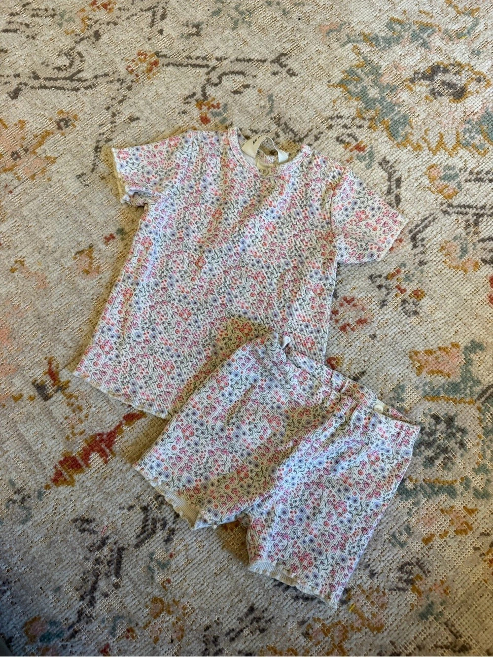 H&M Floral Matching Set in Pink & Blue